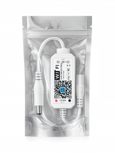 Огонек OG-LDL21 LED контроллер DC 12-24В (Wi-Fi,один цвет, 5.5мм)